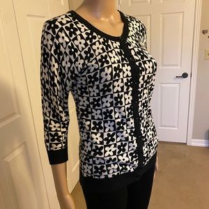 ModCloth Retro Daisy Cardigan S